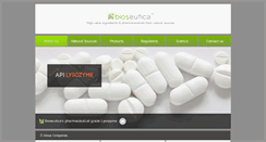 Desktop Screenshot of bioseutica.com